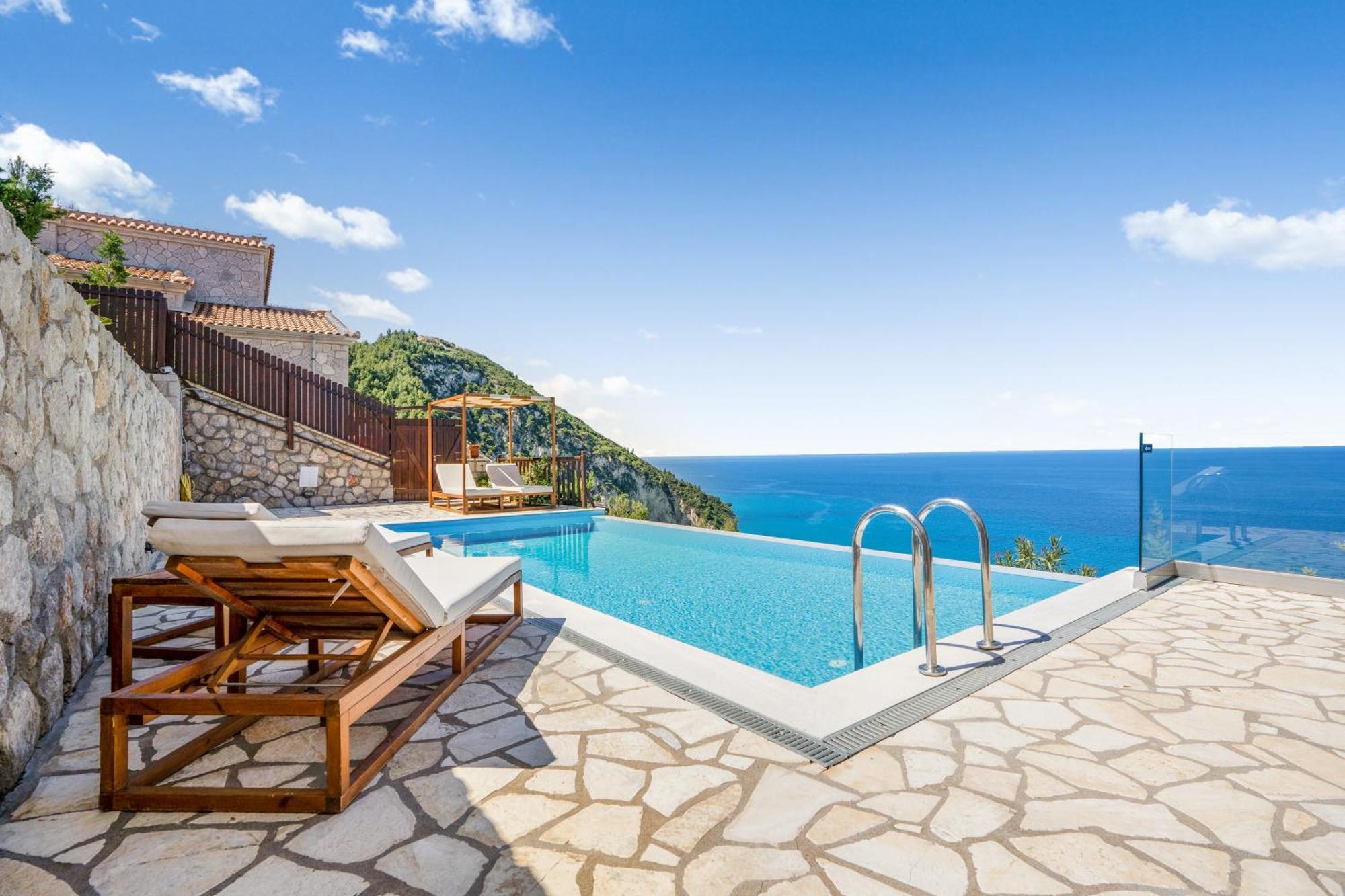 Milos Paradise Luxury Villas Áyios Nikítas 外观 照片