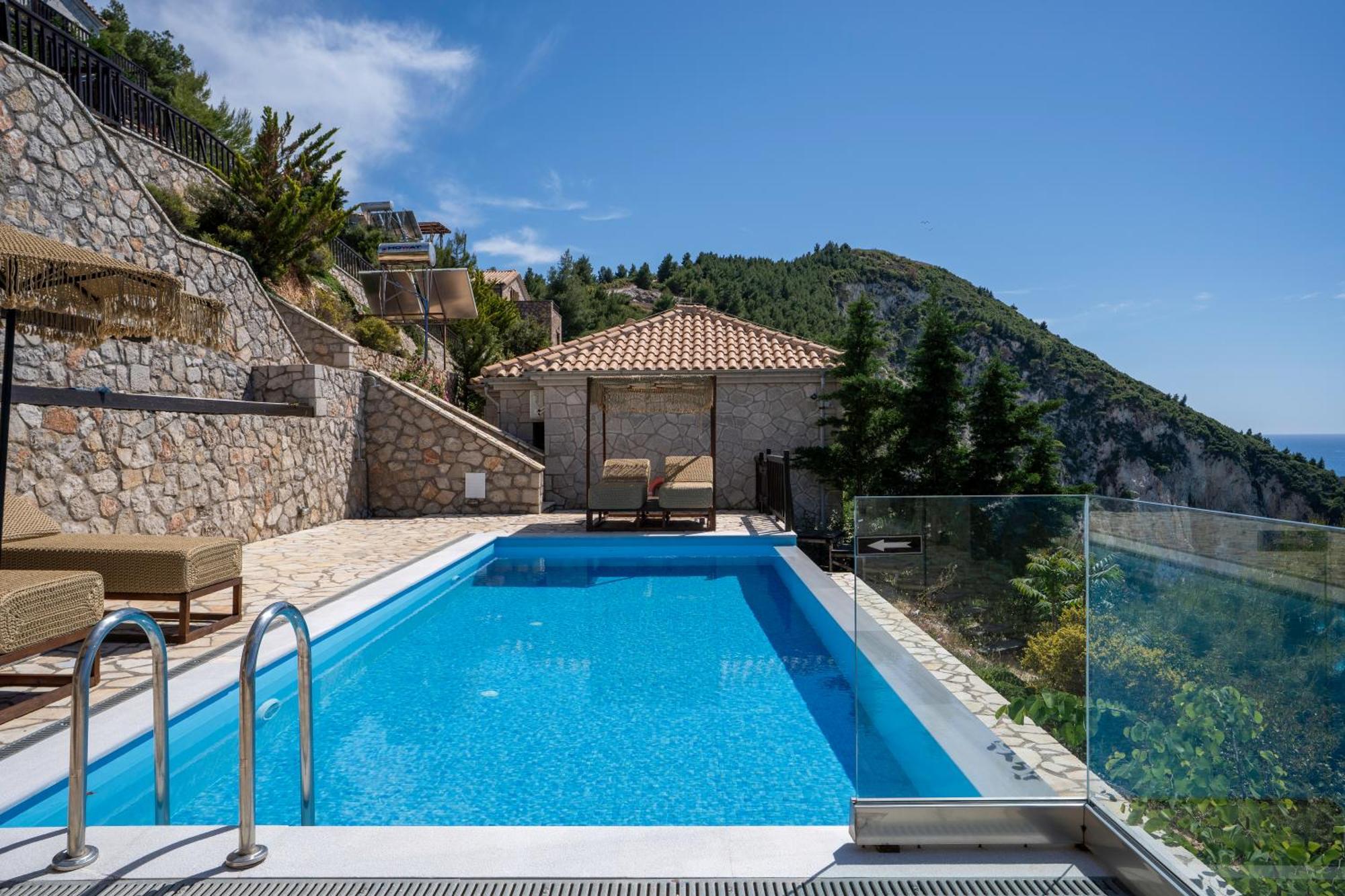 Milos Paradise Luxury Villas Áyios Nikítas 外观 照片