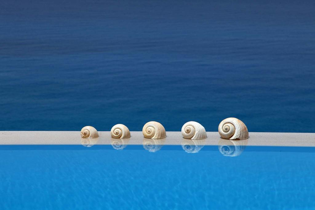Milos Paradise Luxury Villas Áyios Nikítas 外观 照片