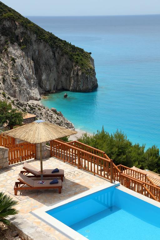Milos Paradise Luxury Villas Áyios Nikítas 外观 照片