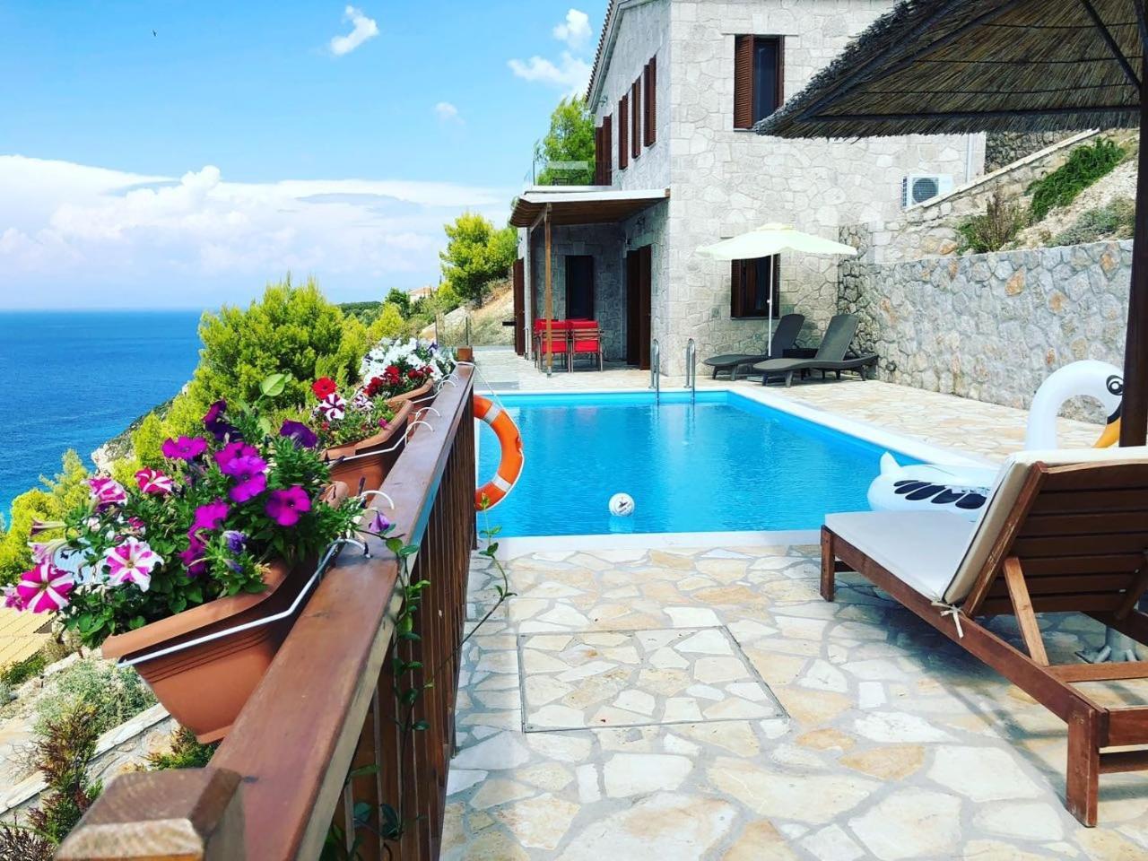 Milos Paradise Luxury Villas Áyios Nikítas 外观 照片